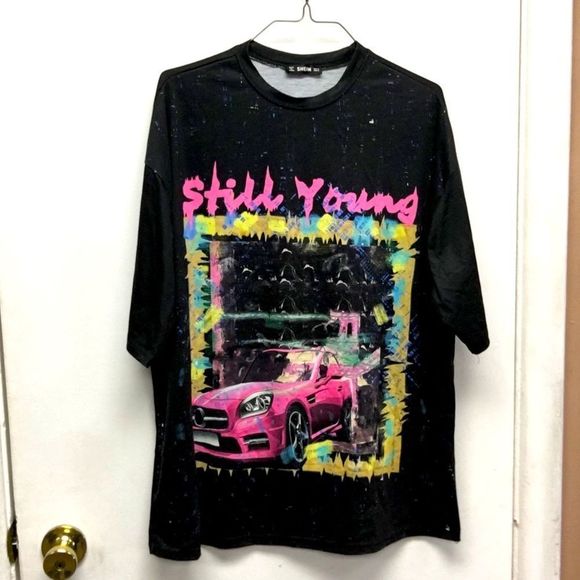 Sheik Still Young Pink Mercedes Benz Graphic size Small - Picture 6 of 6